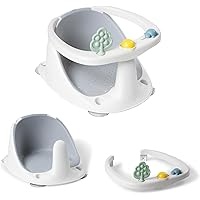 Imagina un asiento de baño diseñado especialmente para los más pequeños, con un enfoque en la seguridad y la comodidad del bebé mientras disfruta de su baño. Este es el Buddy Baby Asiento De Baño AquaBebe. Visualiza un asiento ergonómico, con líneas suaves y redondeadas que se adaptan perfectamente a la forma del cuerpo del bebé, ofreciendo un soporte adecuado y seguro.

El material es resistente al agua y tiene una textura antideslizante, lo que evita cualquier deslizamiento accidental, incluso cuando el agua y el jabón están en juego. En la parte inferior, cuenta con ventosas robustas que se adhieren firmemente a la superficie de la bañera, garantizando que el asiento no se moverá de su