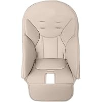Estoy sosteniendo una funda para trona diseñada especialmente para bebés, y es realmente práctica y elegante. Imagínate una funda hecha de cuero PU, que le da un toque moderno y sofisticado a cualquier silla alta. Esta funda es un reemplazo perfecto para modelos de tronas como Peg-Perego, Siesta Zero3, Baoneo y Kosmic Jané, asegurando un ajuste cómodo y seguro.

El material de cuero PU no solo es estéticamente agradable, sino que también es altamente funcional. Es resistente al agua, lo que facilita la limpieza en caso de derrames o accidentes comunes durante las comidas. Basta con pasar un paño húmedo y listo, queda como nueva. El cojín está acolchado, proporcionando confort