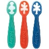 Cucharas de Silicona para Bebé 6M+ | 3 Pzas - Nuby