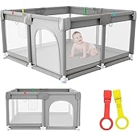 Imagina un espacio seguro y acogedor diseñado especialmente para el juego y exploración de tu bebé. El JUPPLIES Parque Infantil es un corralito de 120x120 cm, un tamaño ideal que ofrece amplitud sin ocupar demasiado espacio en tu hogar. Este parque infantil está fabricado en un elegante tono gris que combina fácilmente con cualquier decoración, aportando un toque moderno y sobrio.

El parque está rodeado por una malla transpirable que permite una excelente visibilidad y ventilación, asegurando que puedas vigilar a tu pequeño en todo momento mientras juega con total seguridad. Esta malla no solo proporciona una barrera segura, sino que también es suave al tacto, cuidando la piel delicada del bebé