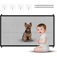 Estoy viendo una puerta de seguridad robusta y versátil, diseñada para proteger tanto a mascotas como a niños. La puerta, de la marca ROYKAL, tiene unas medidas de 110 cm de ancho por 72 cm de alto, lo que la hace ideal para bloquear el acceso a escaleras, entradas o cualquier área que desees mantener segura. Esta barrera está fabricada con materiales de alta calidad que garantizan su durabilidad y resistencia.

La estructura de la puerta es principalmente metálica, lo que le proporciona una gran estabilidad. La superficie está recubierta con una pintura de color blanco, que le da un acabado limpio y moderno, fácilmente integrable con la decoración de cualquier hogar. En los laterales, la puerta cuenta